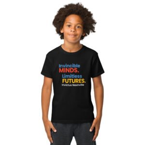 “Invincible Minds. Limitless Futures.” Youth T-Shirt